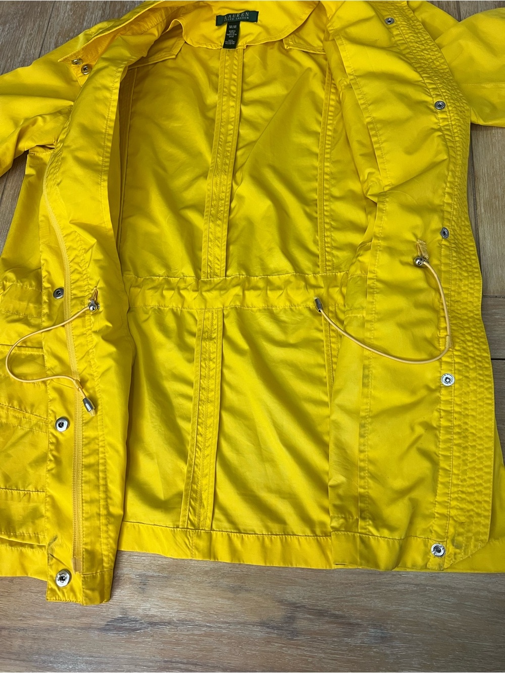 Ralph Lauren Yellow Quilted Shell Jacket - Picture 5 of 8